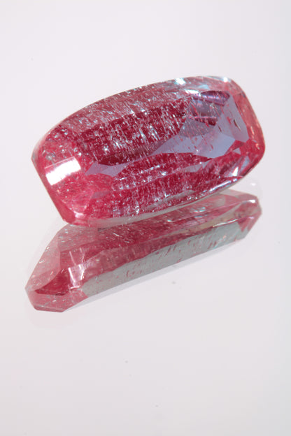 Fantasy Cut Laser Alexandrite Stones, Lab Created Red Glow Alexandrite