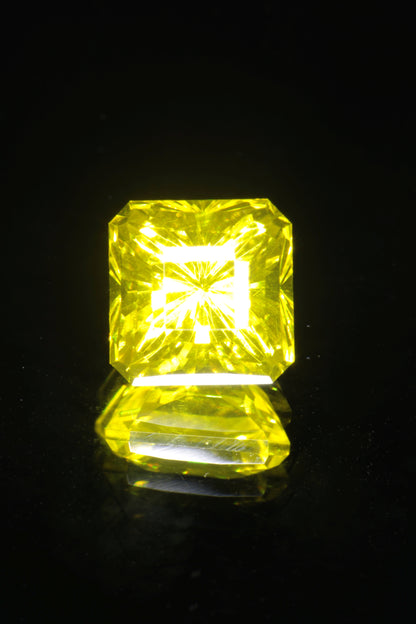 Glow in the Dark GAGG Lumogarnet High Glow Loose Faceted Stones