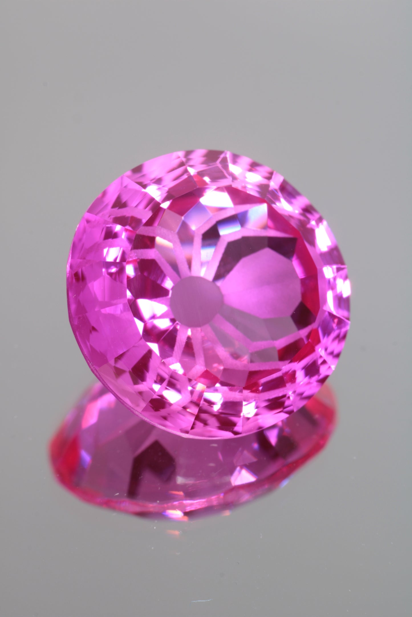 Soviet Pink and Bicolor Ruby Loose Faceted Stones, Old Laser Stock