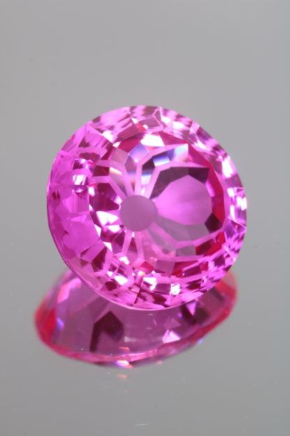 Soviet Pink and Bicolor Ruby Loose Faceted Stones, Old Laser Stock