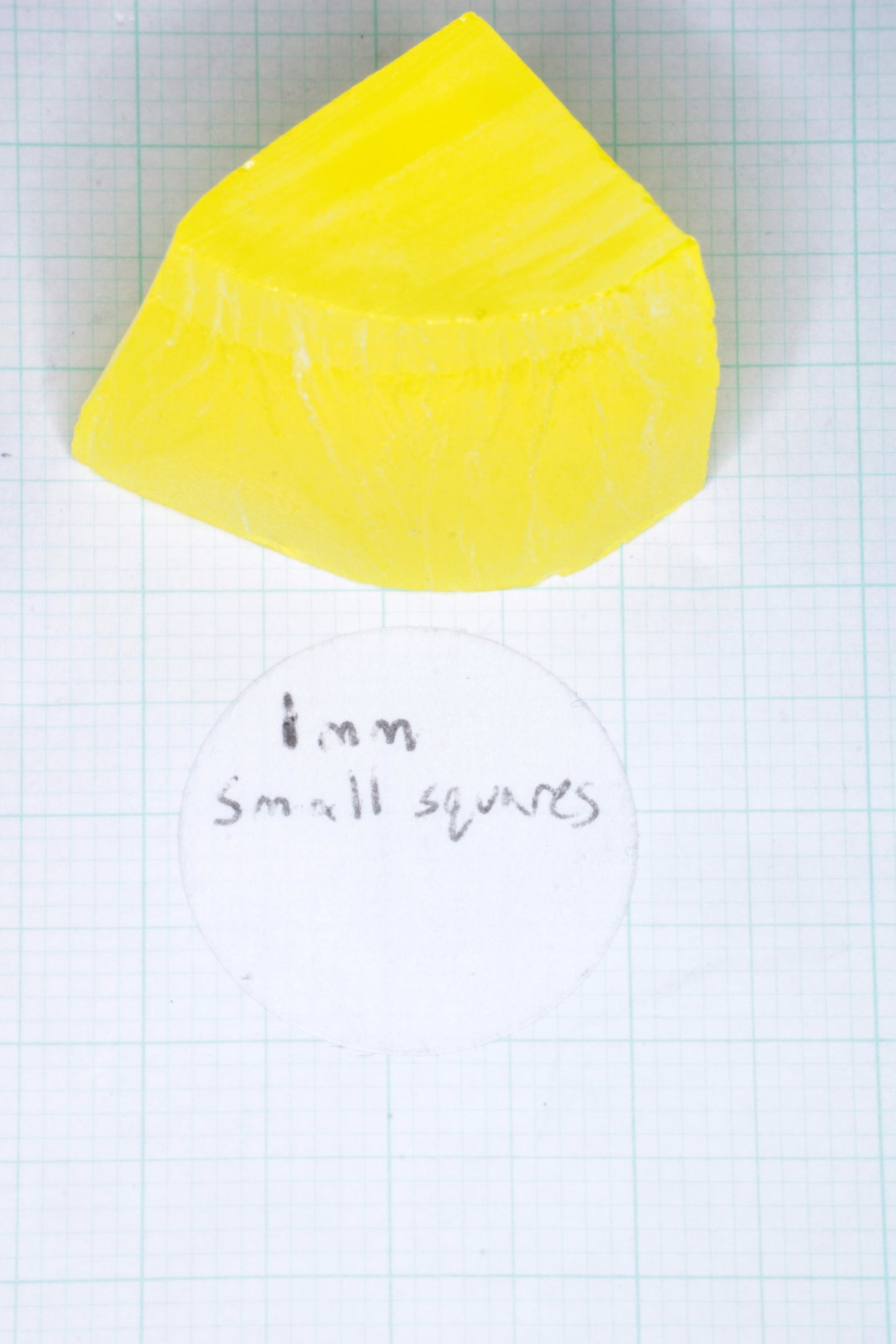 Special Orange Glow Cerium YAG Facet Rough