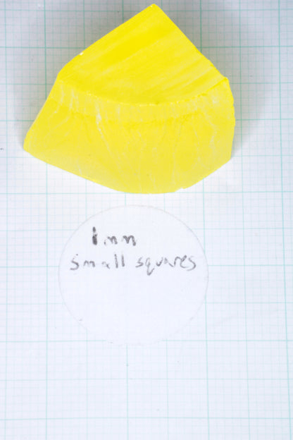 Special Orange Glow Cerium YAG Facet Rough