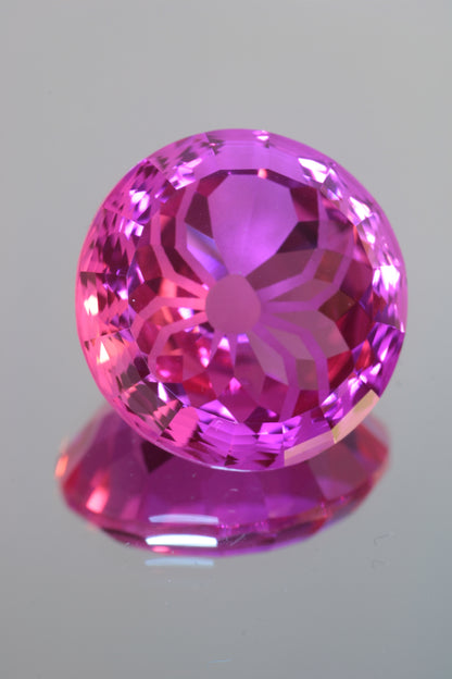 Soviet Pink and Bicolor Ruby Loose Faceted Stones, Old Laser Stock