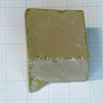 Golden Laser Garnet Facet Rough, Ce+Nd YAG