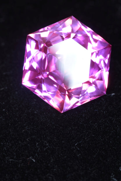 Soviet Pink and Bicolor Ruby Loose Faceted Stones, Old Laser Stock