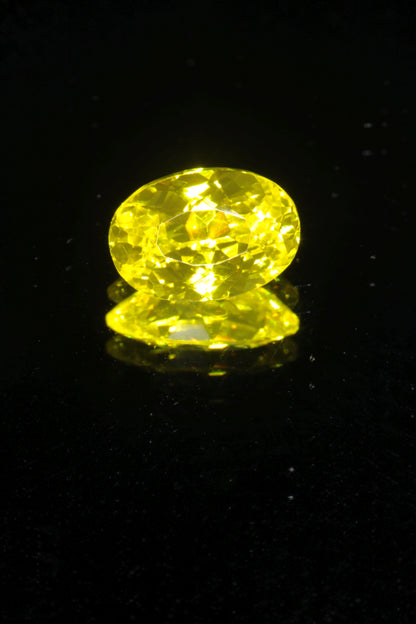 Glow in the Dark GAGG Lumogarnet High Glow Loose Faceted Stones