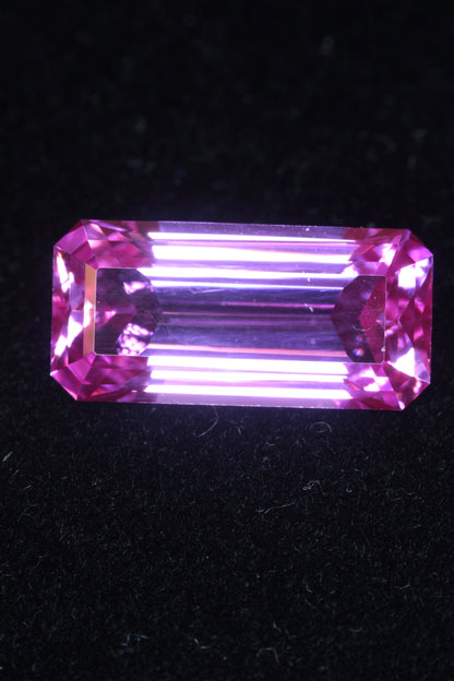 Soviet Pink and Bicolor Ruby Loose Faceted Stones, Old Laser Stock