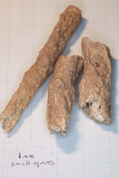 Fulgurite Specimens, Fossil Lightning Glass