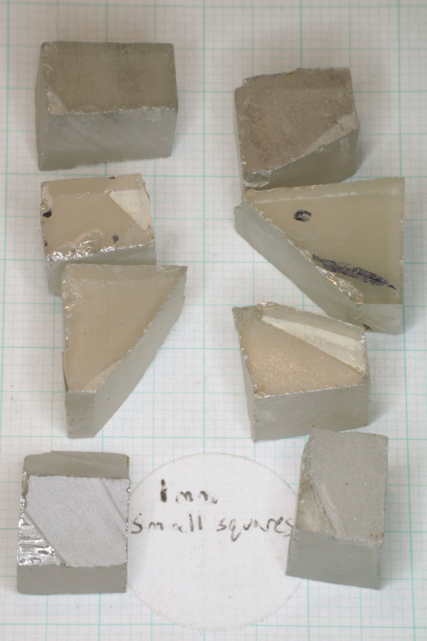 Smoky Moissanite Facet Rough