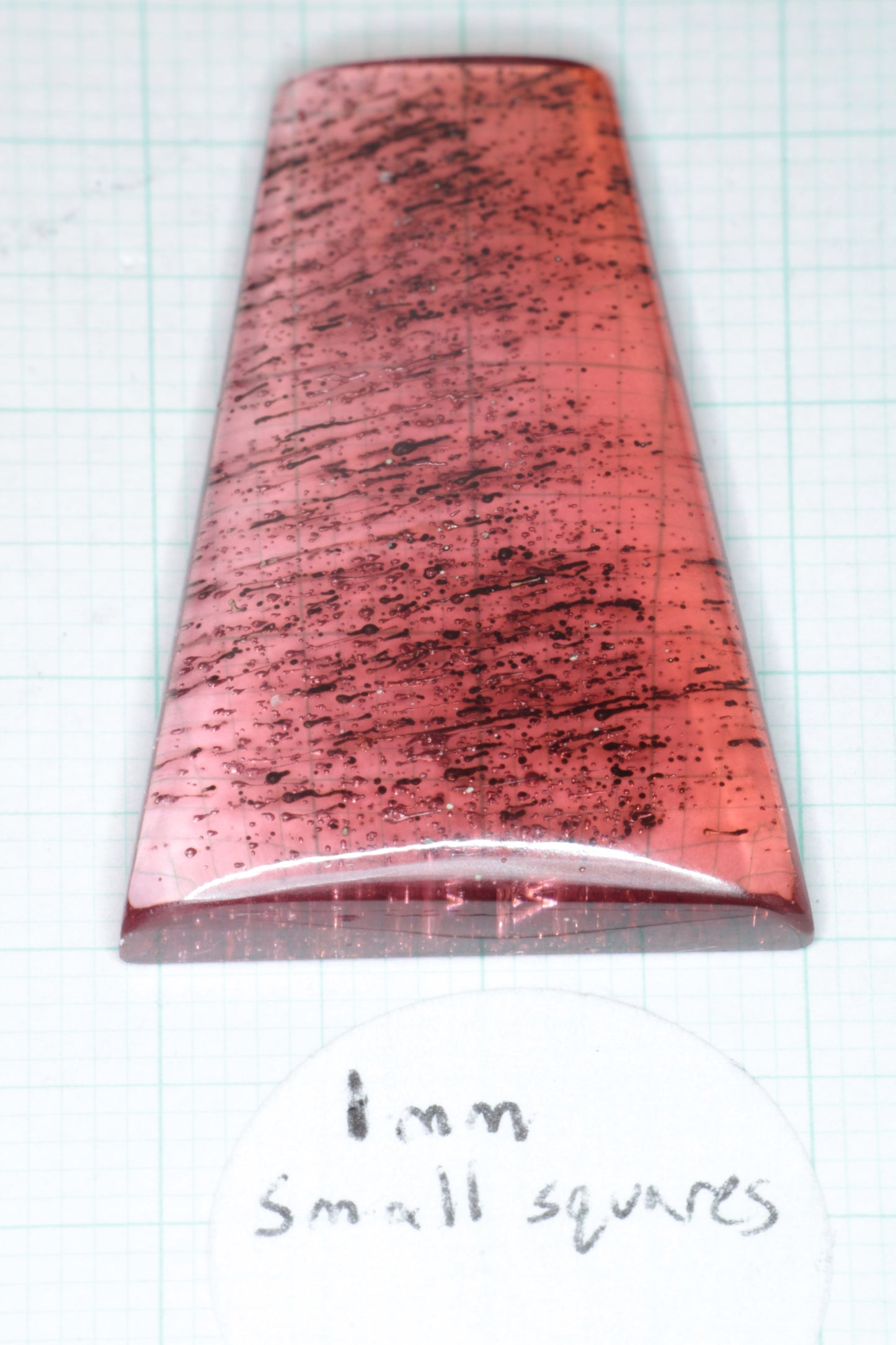 Pink Laser Sapphire Cabochons, Titanium Strawberry Sapphire