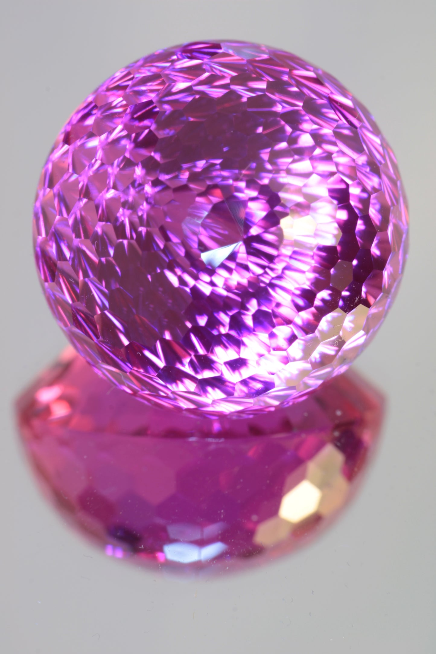 Soviet Pink and Bicolor Ruby Loose Faceted Stones, Old Laser Stock