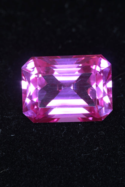 Soviet Pink and Bicolor Ruby Loose Faceted Stones, Old Laser Stock