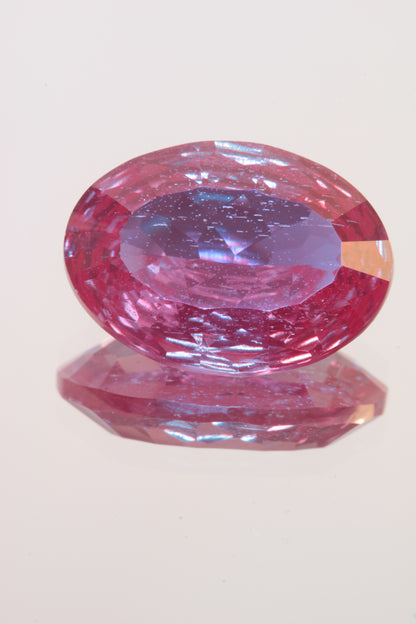 Fantasy Cut Laser Alexandrite Stones, Lab Created Red Glow Alexandrite