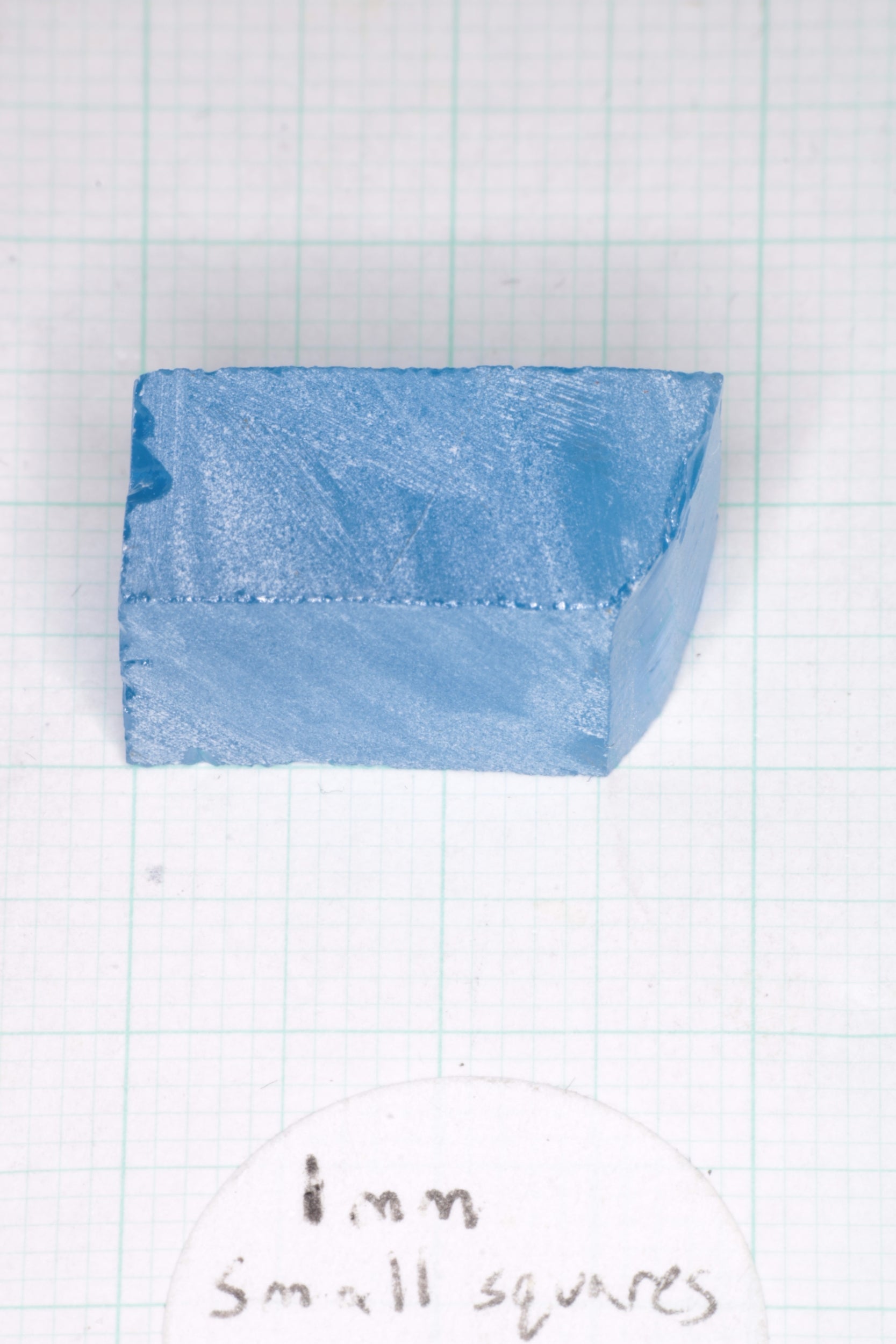Vivid Aqua Laser Garnet Facet Rough, YbAG