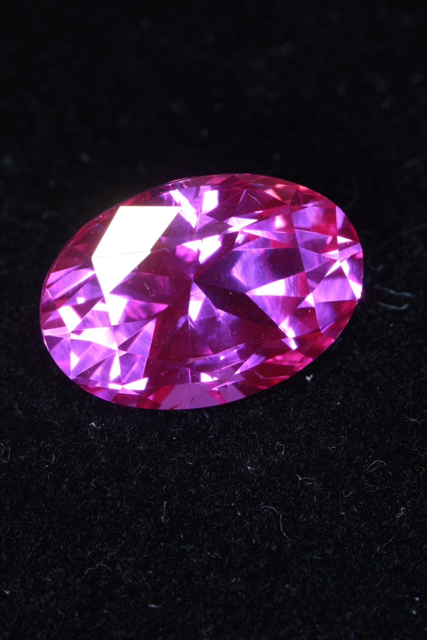 Soviet Pink and Bicolor Ruby Loose Faceted Stones, Old Laser Stock