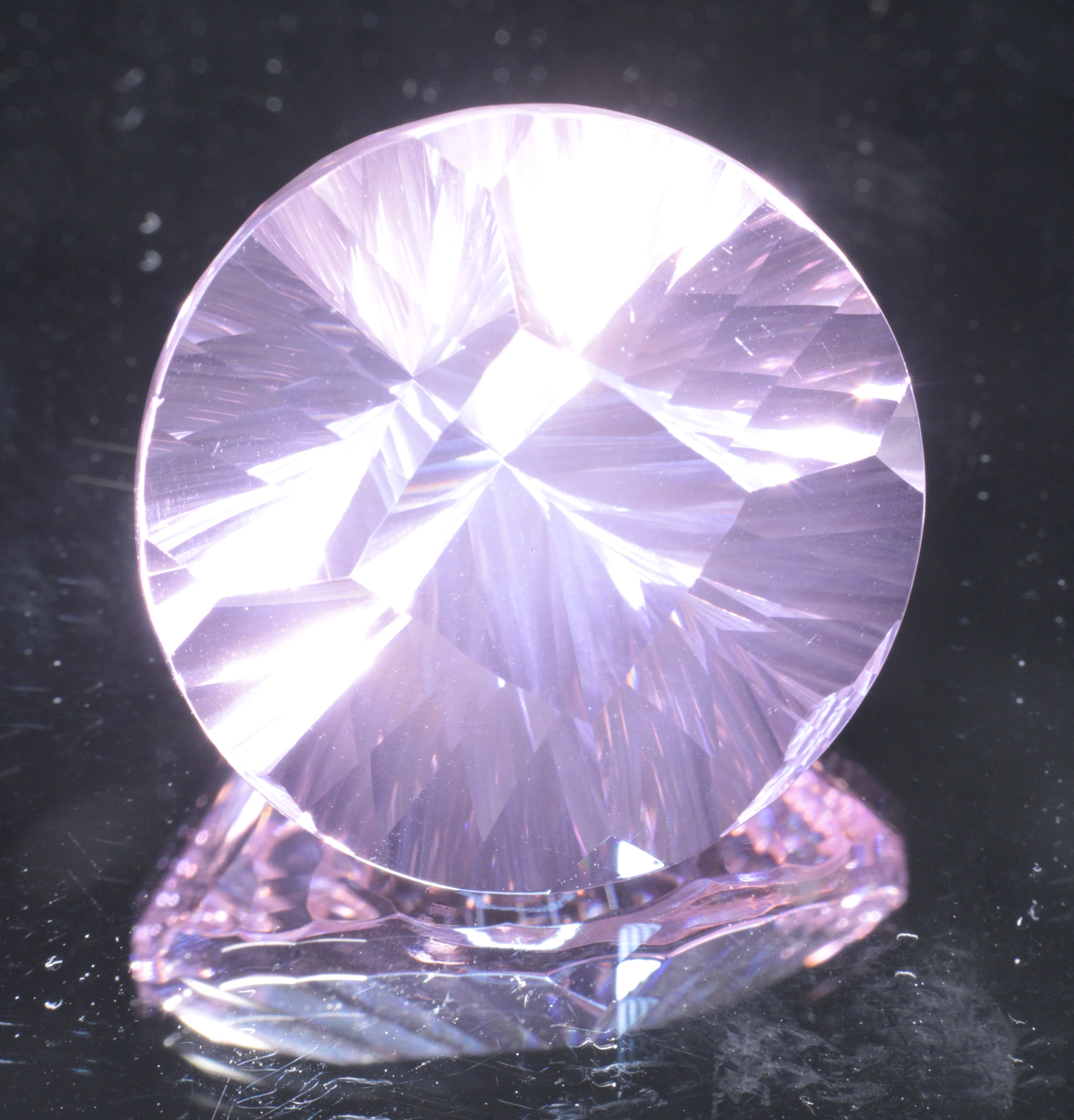 Giant Fantasy Cut Laser Garnets, Ce/Nd and Nd/Ce YAG