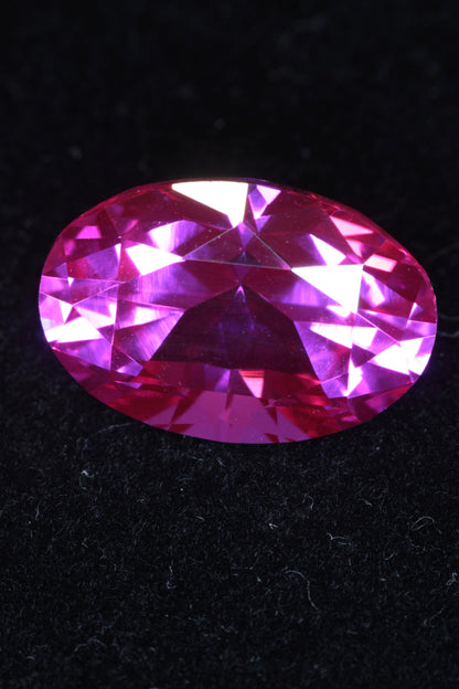 Soviet Pink and Bicolor Ruby Loose Faceted Stones, Old Laser Stock
