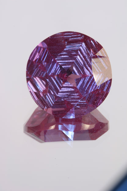 Fantasy Cut Laser Alexandrite Stones, Lab Created Red Glow Alexandrite