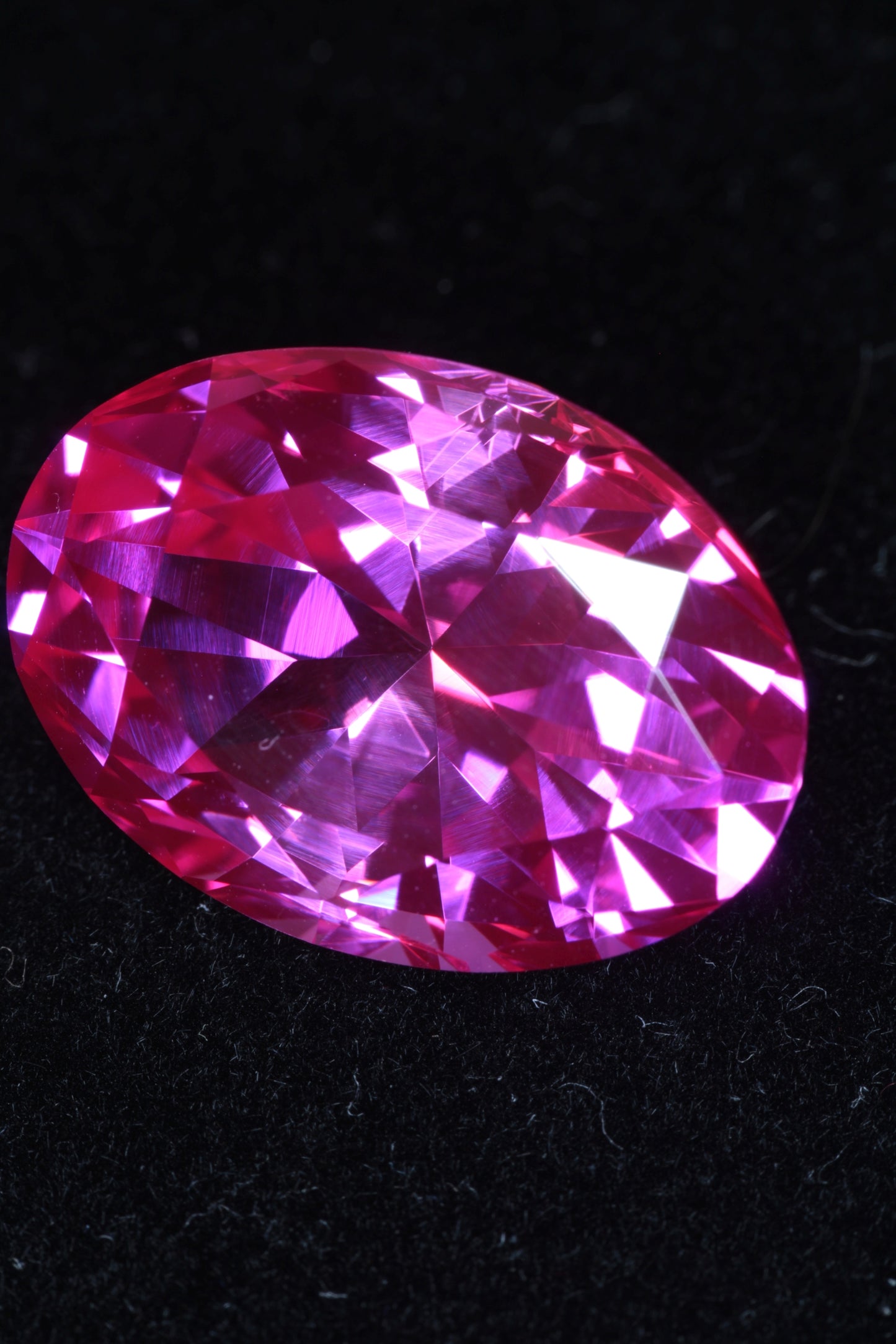 Soviet Pink and Bicolor Ruby Loose Faceted Stones, Old Laser Stock