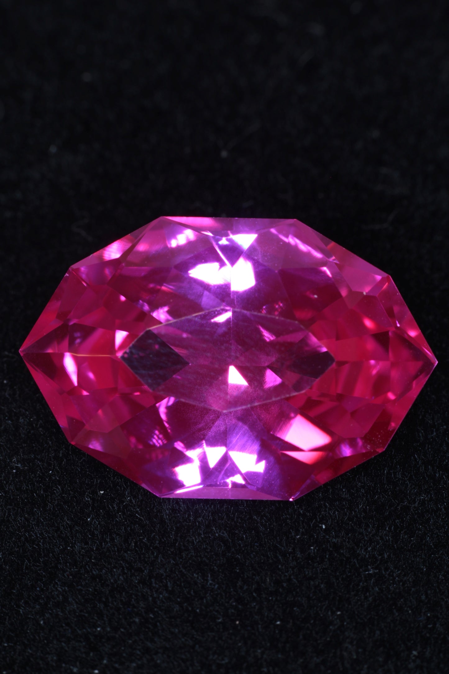 Soviet Pink and Bicolor Ruby Loose Faceted Stones, Old Laser Stock