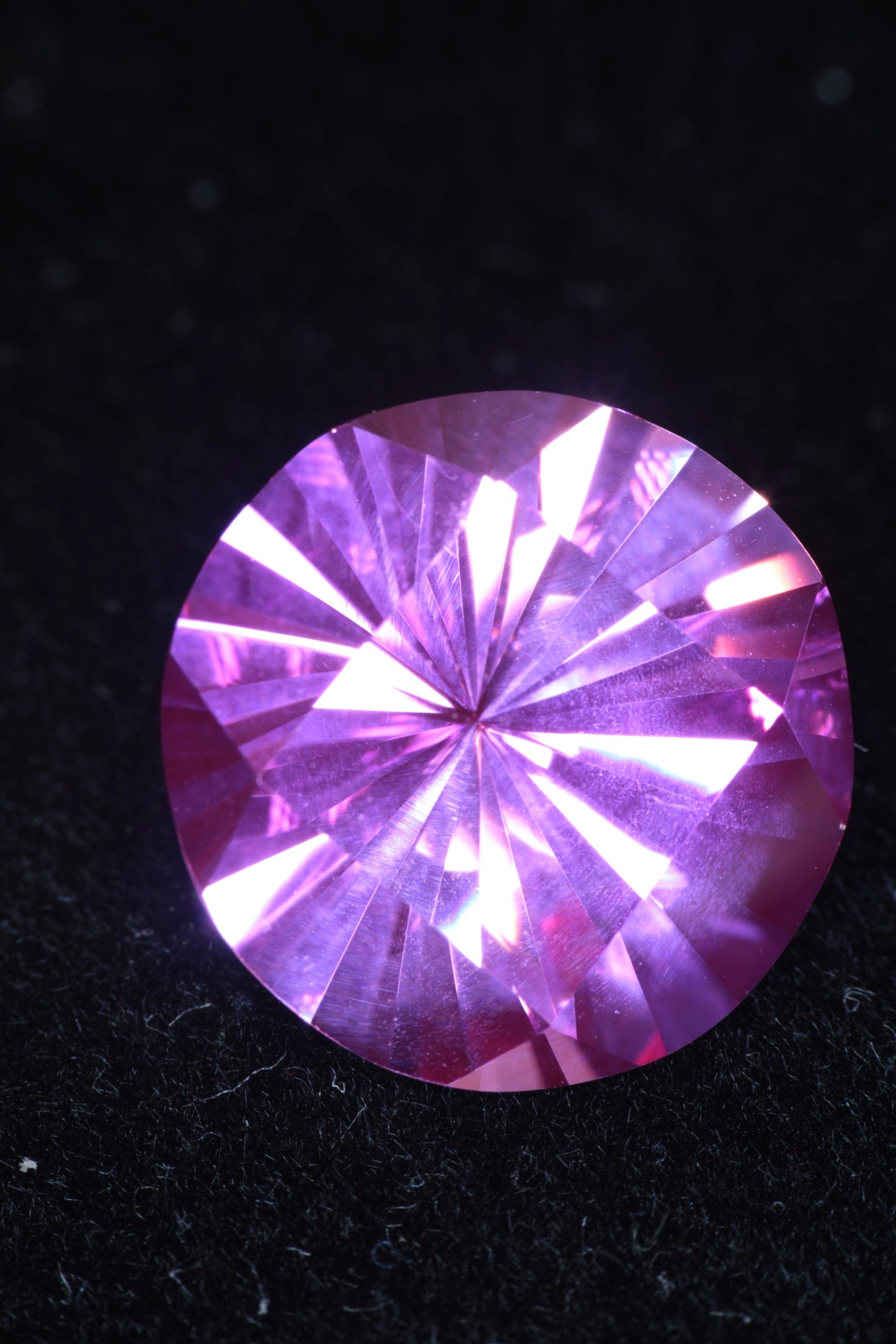 Soviet Pink and Bicolor Ruby Loose Faceted Stones, Old Laser Stock