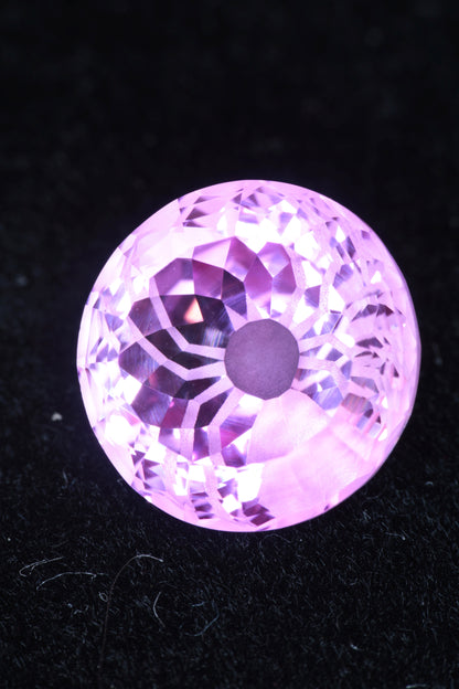 Soviet Pink and Bicolor Ruby Loose Faceted Stones, Old Laser Stock