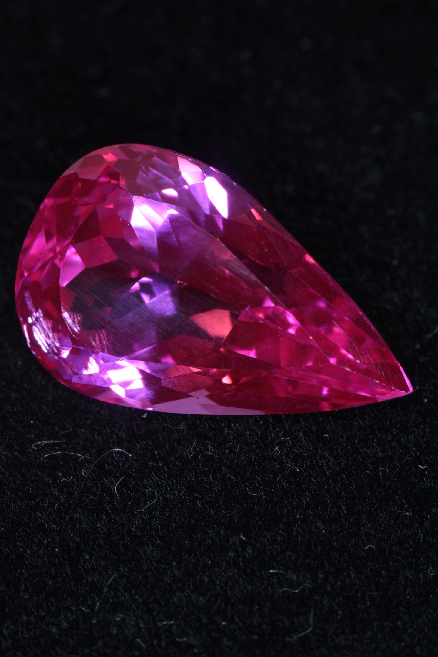 Soviet Pink and Bicolor Ruby Loose Faceted Stones, Old Laser Stock