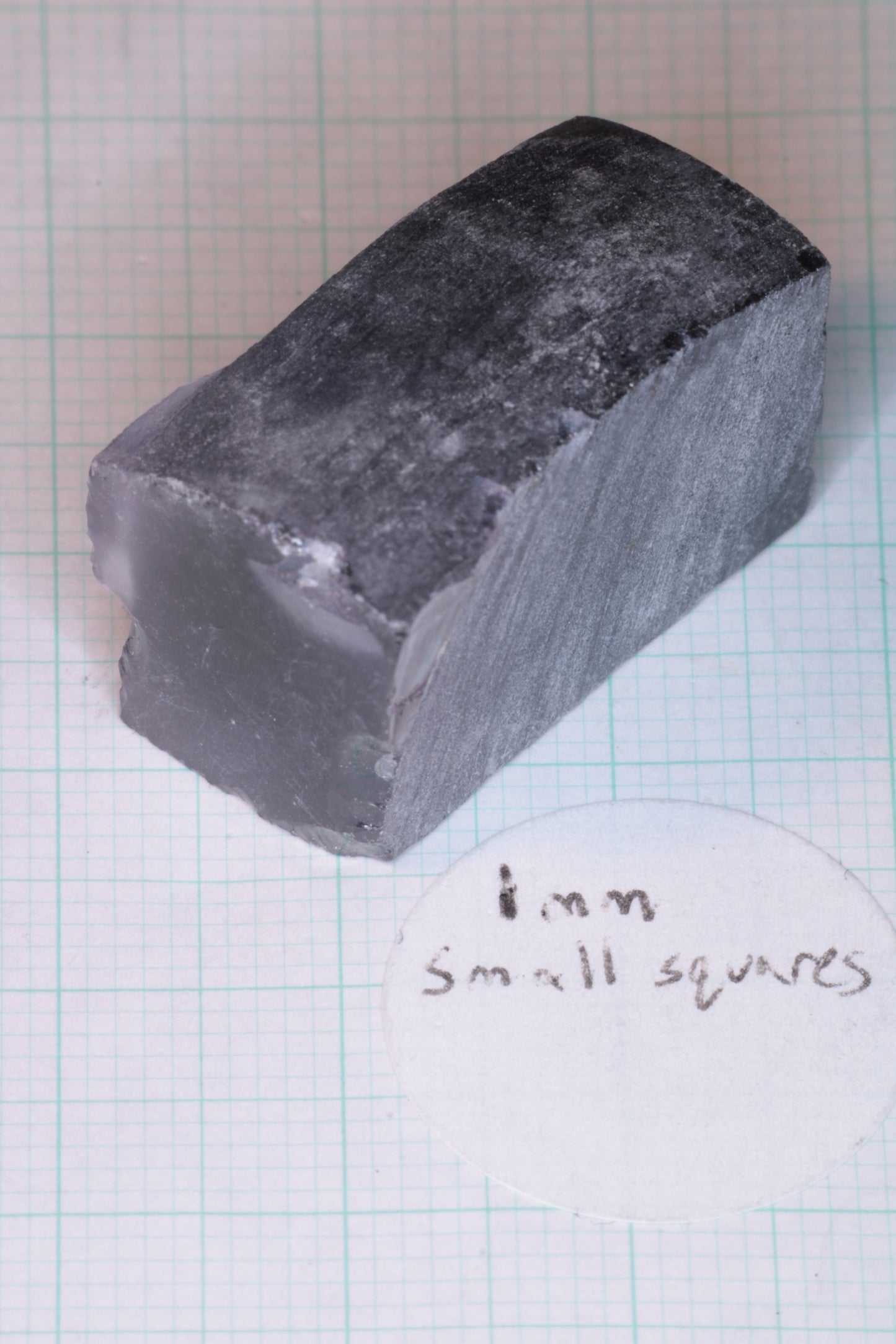 Dusk Gray YAG Facet Rough, Purple and Blue Dusk Laser Garnet