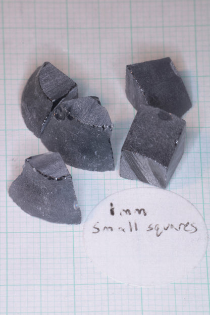 Dusk Gray YAG Facet Rough, Purple and Blue Dusk Laser Garnet