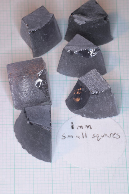 Dusk Gray YAG Facet Rough, Purple and Blue Dusk Laser Garnet