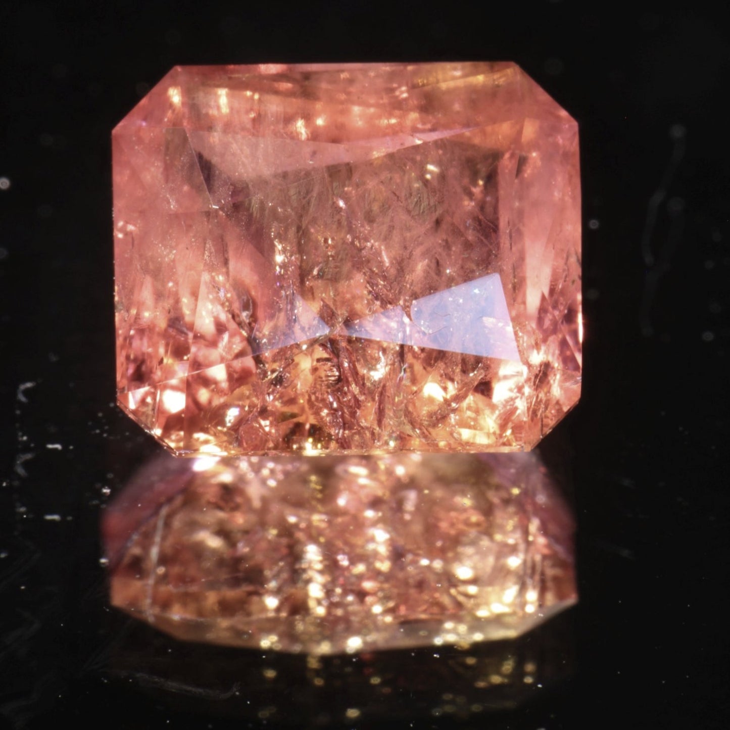 Lab Beryl Faceted Stones, Lab Morganite Aquamarine Red Beryl and Emerald