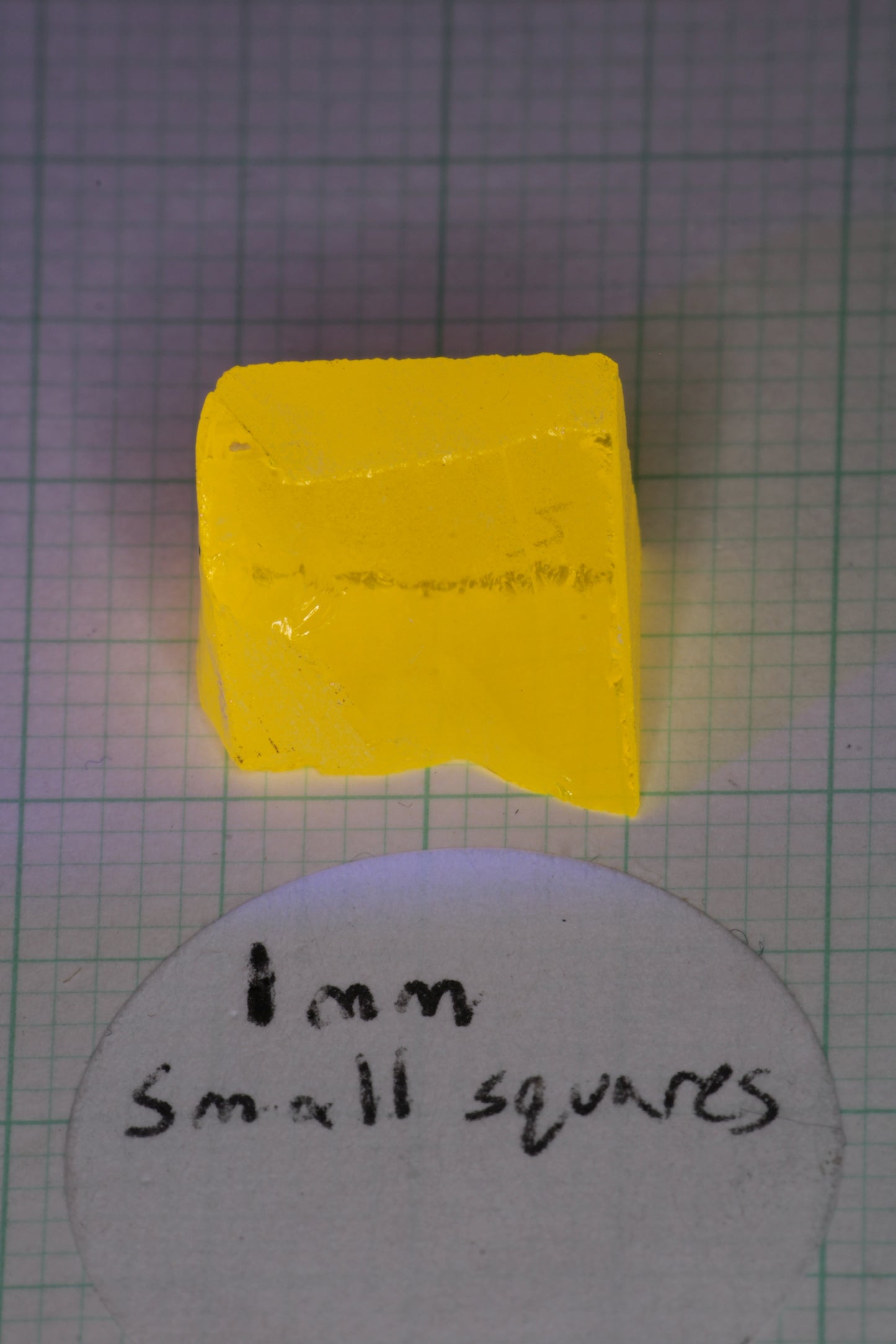 Super Cerium YAG Extra Bright Facet Rough Neon Yellow