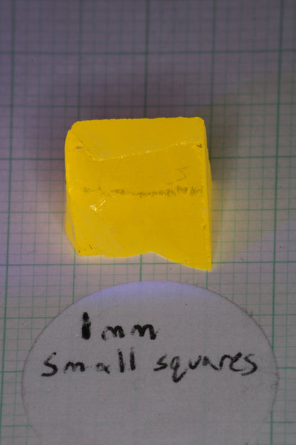 Super Cerium YAG Extra Bright Facet Rough Neon Yellow