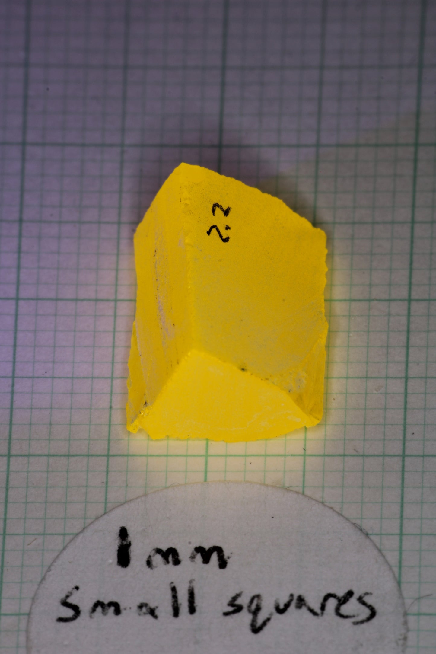 Super Cerium YAG Extra Bright Facet Rough Neon Yellow