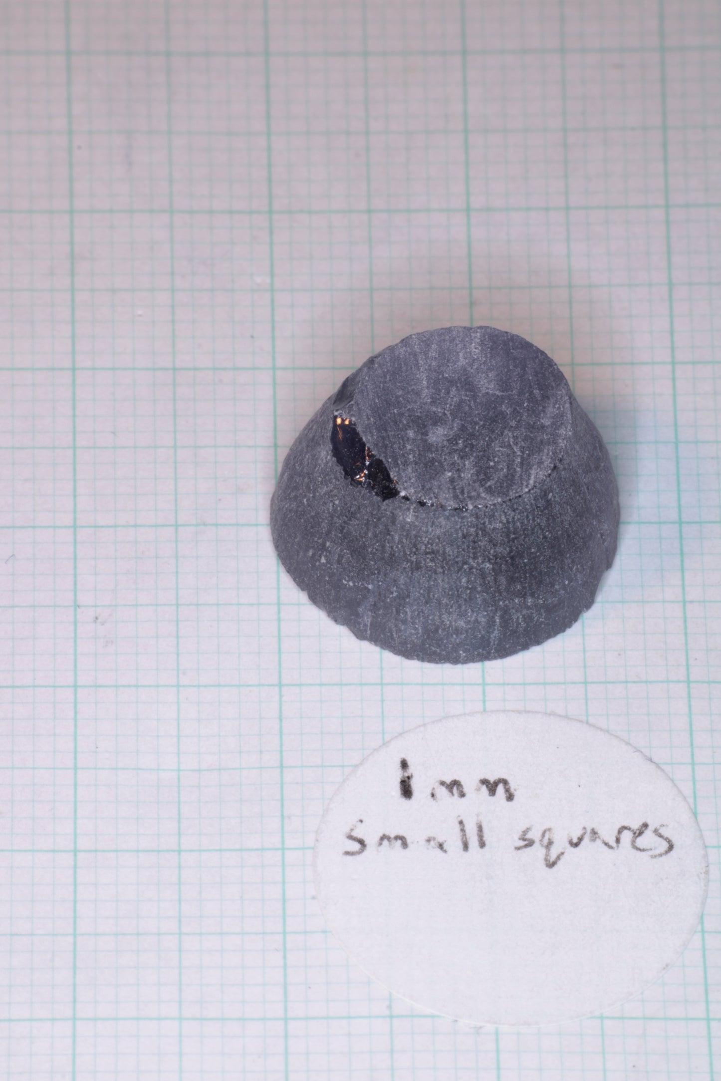 Dusk Gray YAG Facet Rough, Purple and Blue Dusk Laser Garnet