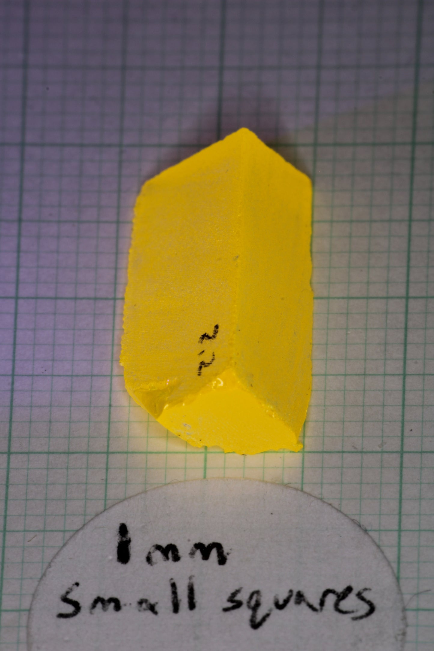 Super Cerium YAG Extra Bright Facet Rough Neon Yellow