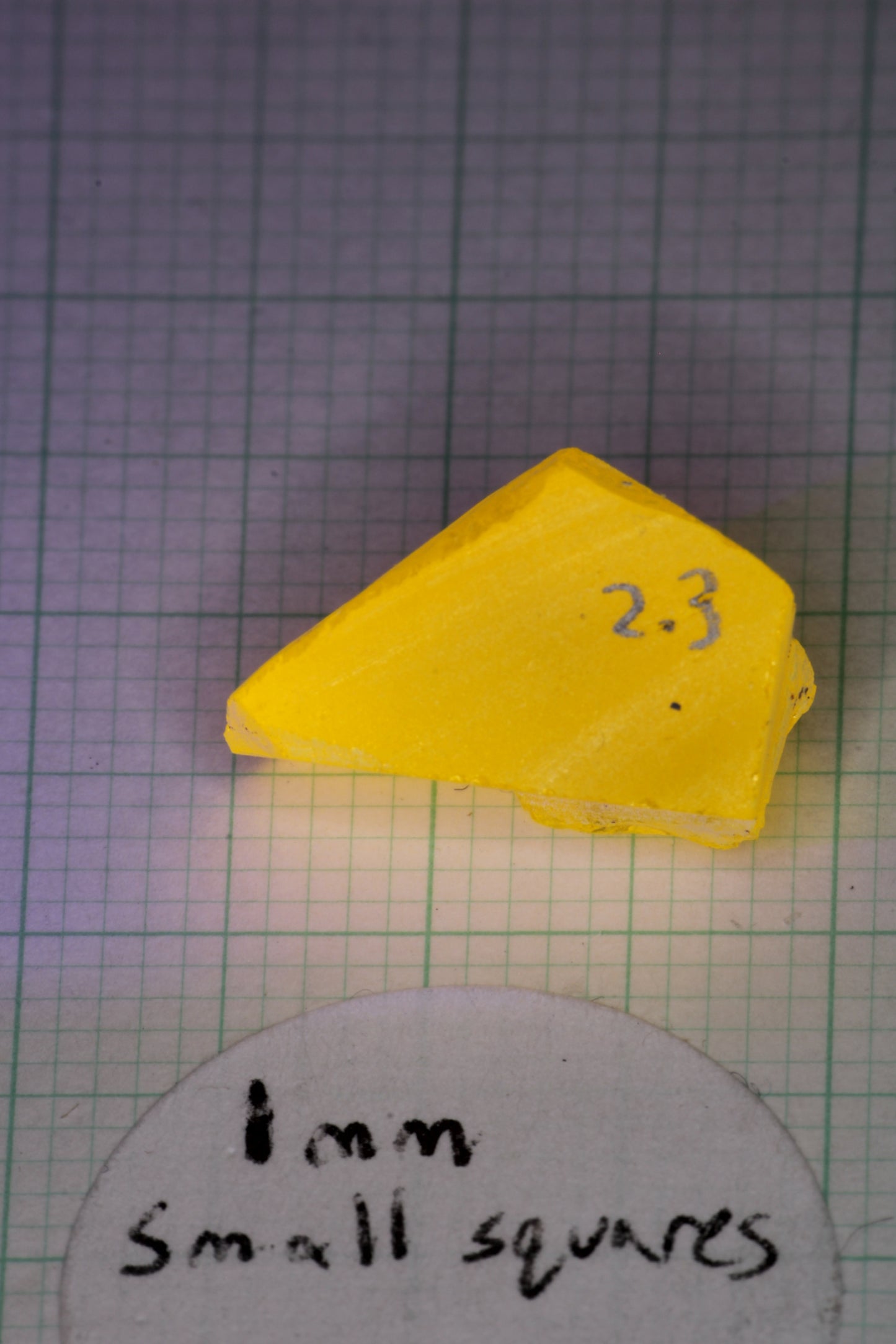 Super Cerium YAG Extra Bright Facet Rough Neon Yellow