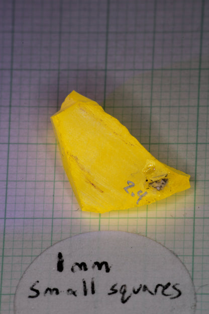 Super Cerium YAG Extra Bright Facet Rough Neon Yellow