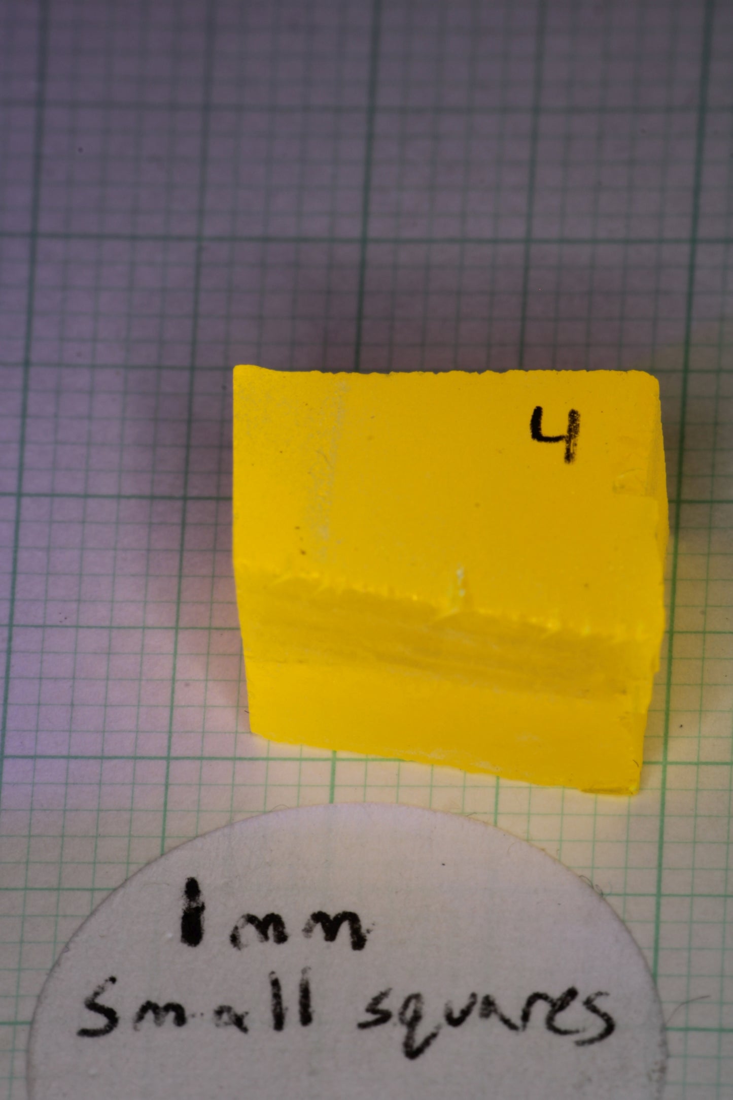 Super Cerium YAG Extra Bright Facet Rough Neon Yellow