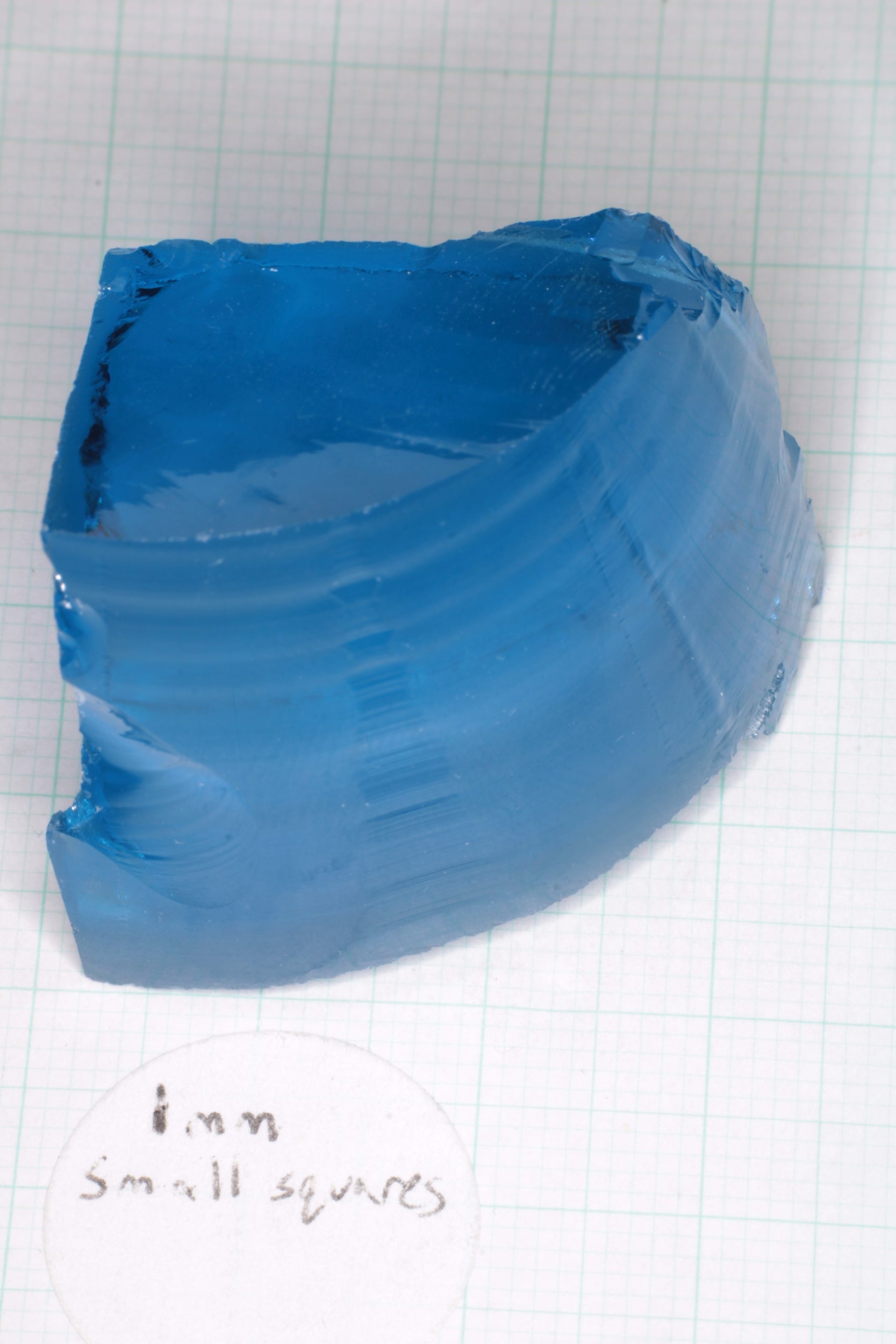 Vivid Aqua Laser Garnet Facet Rough, YbAG