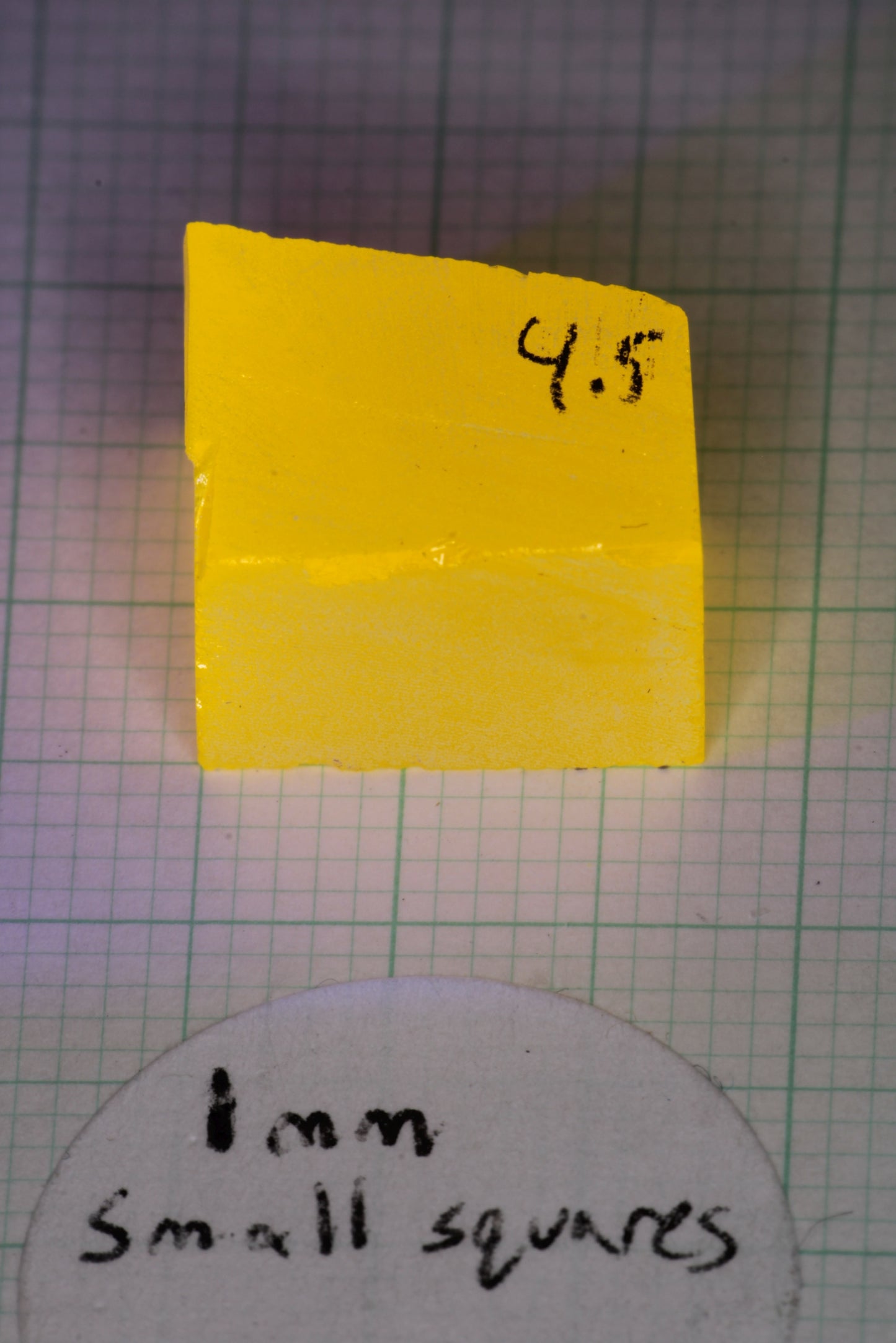 Super Cerium YAG Extra Bright Facet Rough Neon Yellow