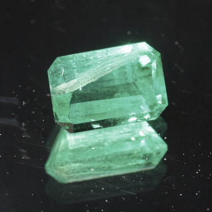 Lab Beryl Faceted Stones, Lab Morganite Aquamarine Red Beryl and Emerald