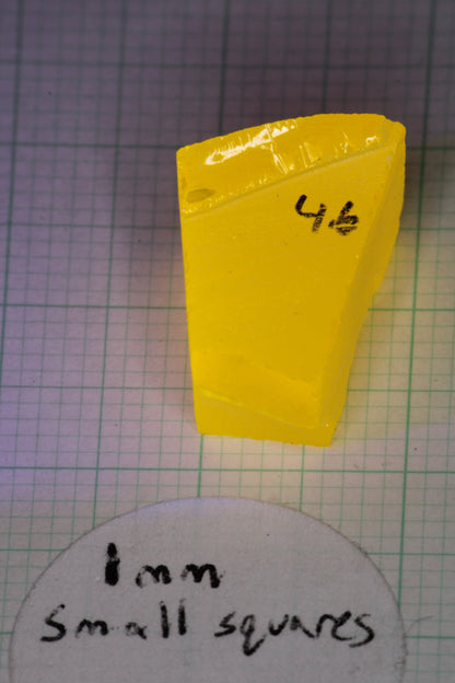 Super Cerium YAG Extra Bright Facet Rough Neon Yellow