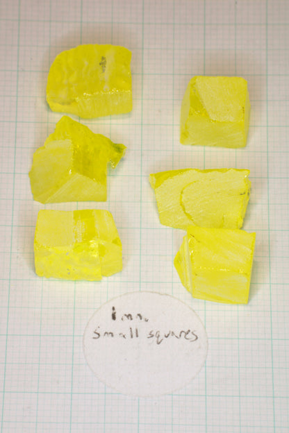 Glow in the Dark GAGG Lumogarnet Facet Rough "Long Glow"!!