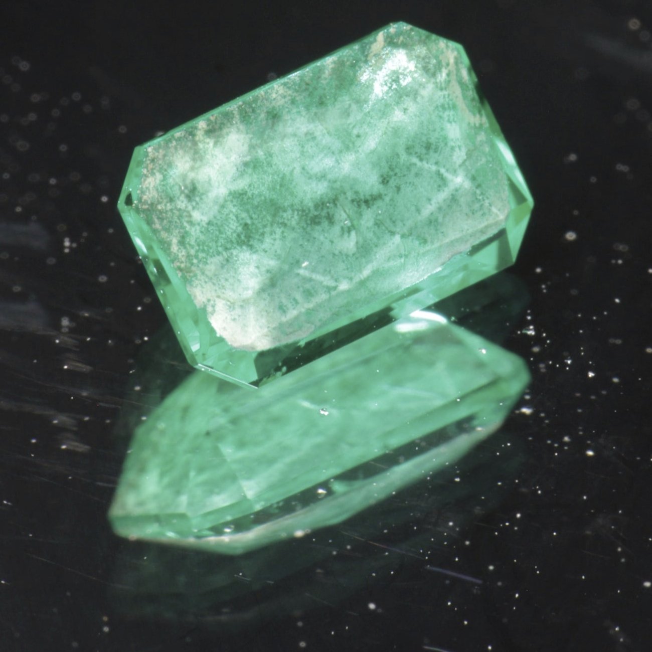 Lab Beryl Faceted Stones, Lab Morganite Aquamarine Red Beryl and Emerald