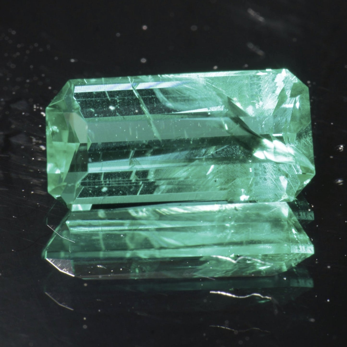 Lab Beryl Faceted Stones, Lab Morganite Aquamarine Red Beryl and Emerald