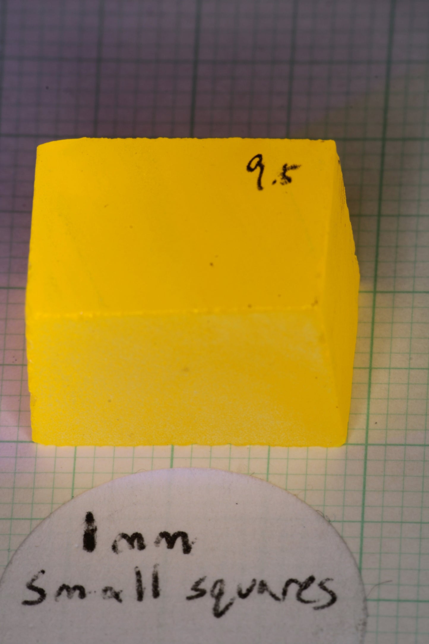 Super Cerium YAG Extra Bright Facet Rough Neon Yellow