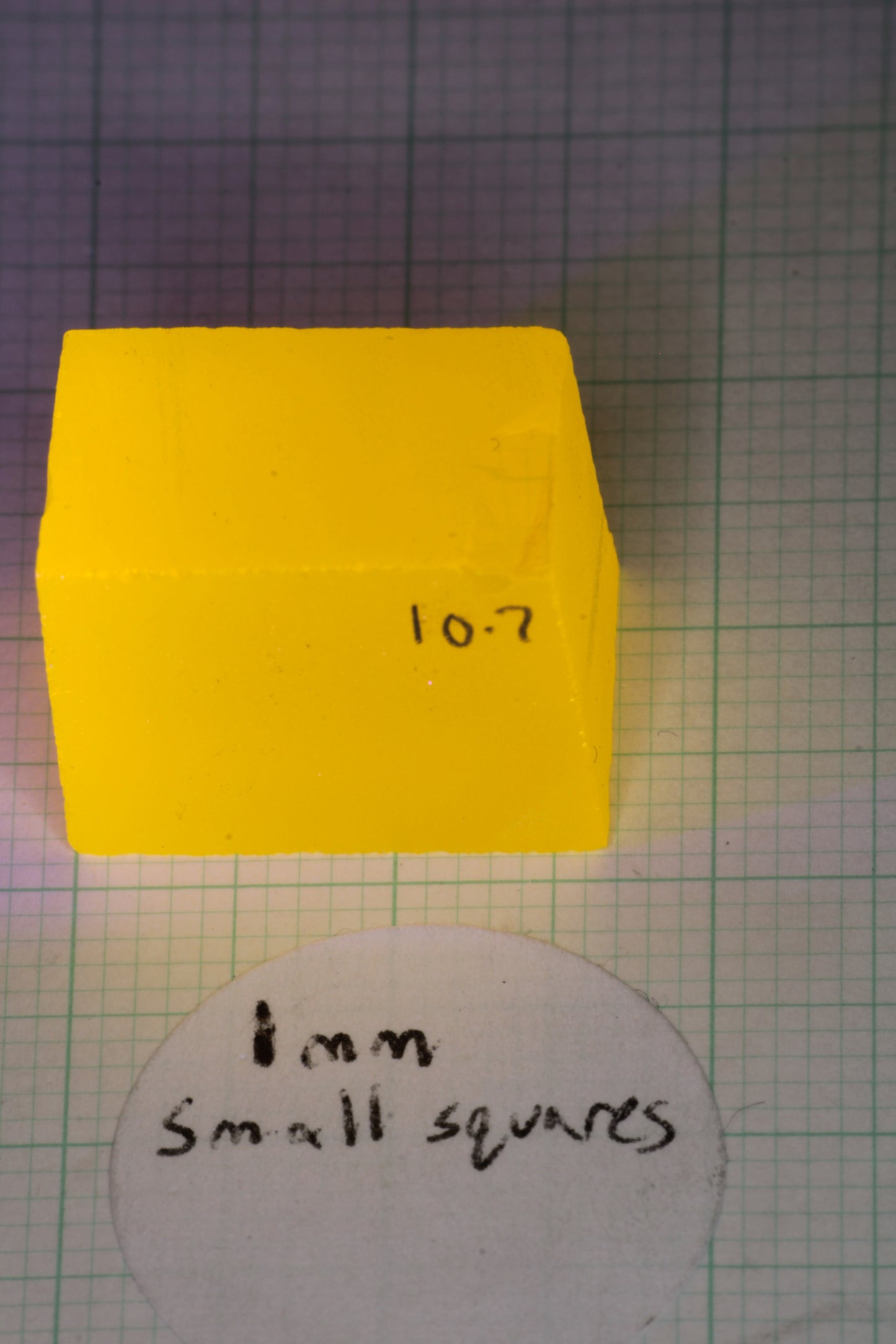 Super Cerium YAG Extra Bright Facet Rough Neon Yellow