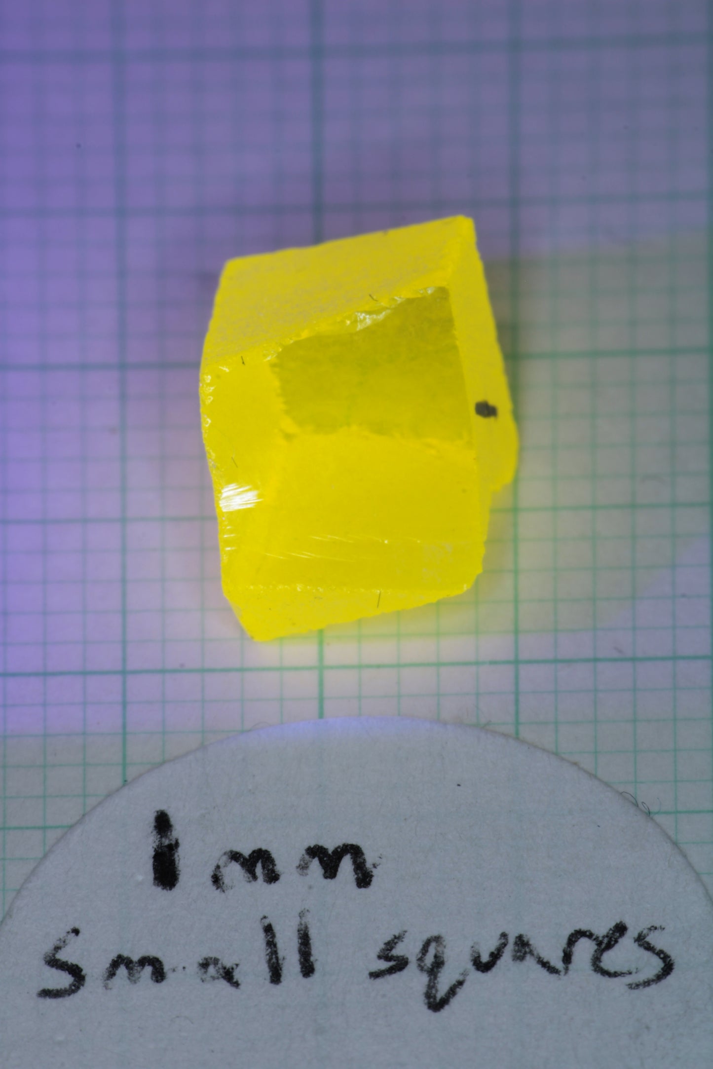 Super Cerium YAG Extra Bright Facet Rough Neon Yellow