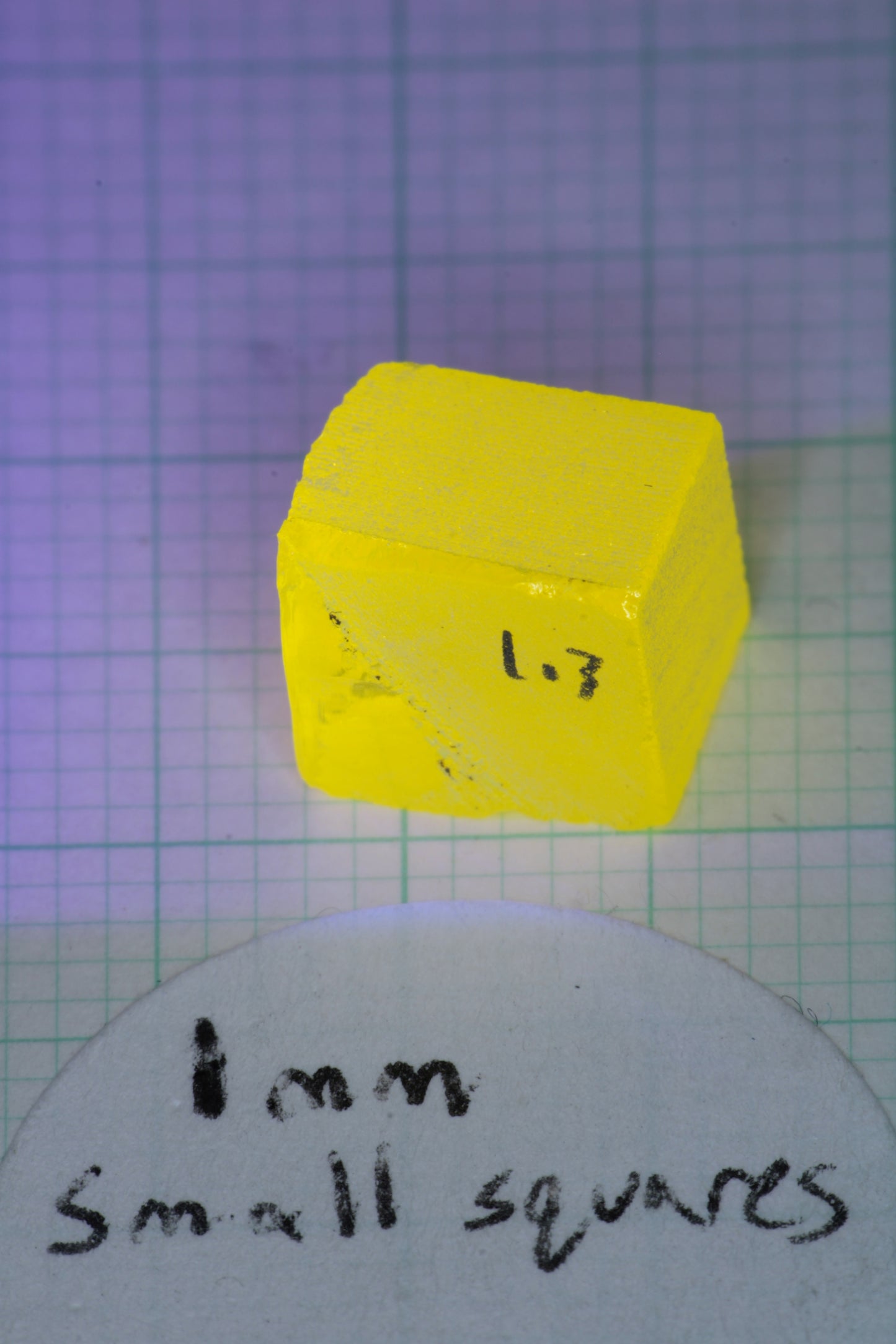 Super Cerium YAG Extra Bright Facet Rough Neon Yellow